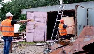 Демонтаж гаражей в Малоярославце, цена от 1802 руб. – услуги под ключ от 2Землекопа-Млр